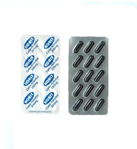 Norit Cap 200mg 30s
