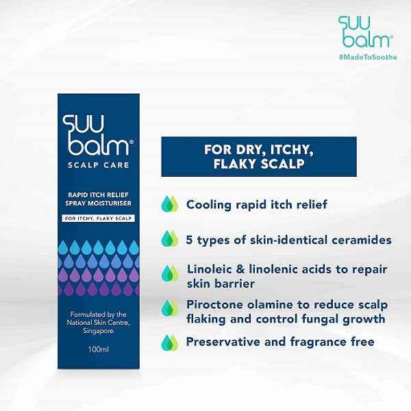 Suu Balm Scalp Care Spray Moisturiser 100ml