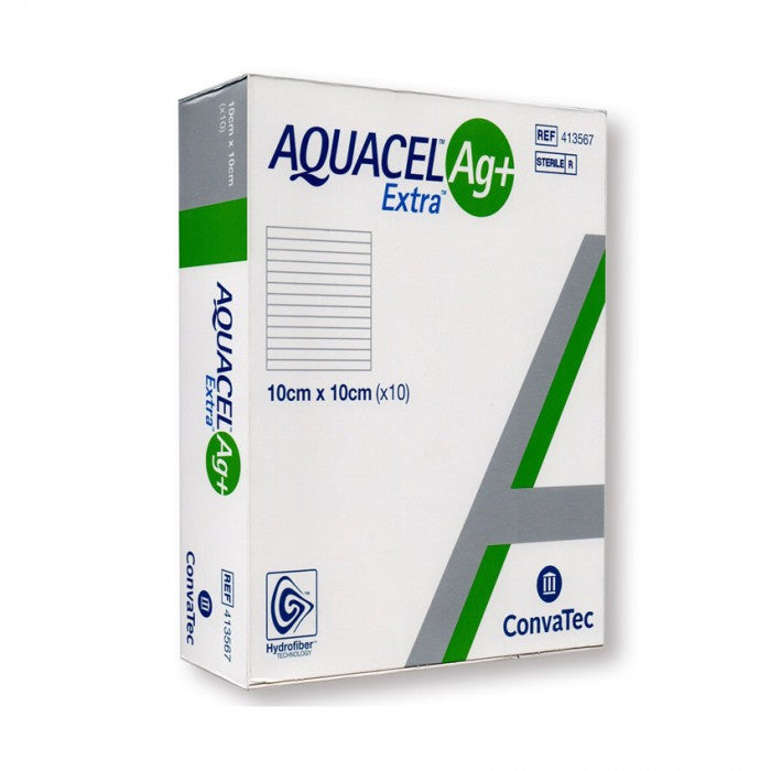 Aquacel AG+ Extra Dressing 10 x 10cm 413567 1s