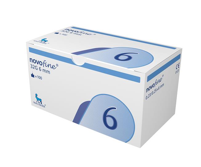 Novofine Needle 6mm 32G 100s