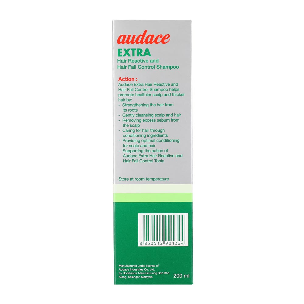 Audace Extra Hair Reactive Shampoo 200ml