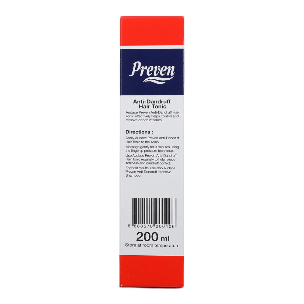 Audace Preven Anti-Dandruff Hair Tonic 200ml