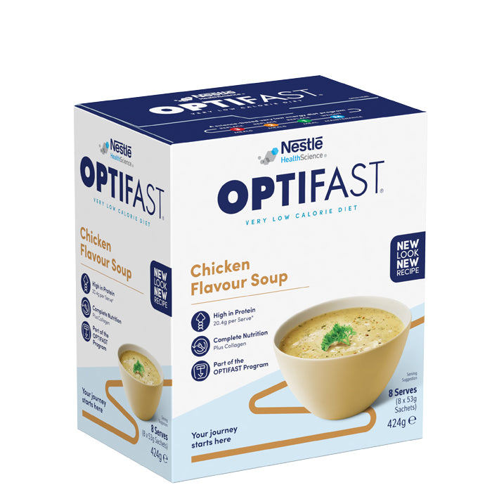 Optifast Chicken Flavour Soup 8x53g