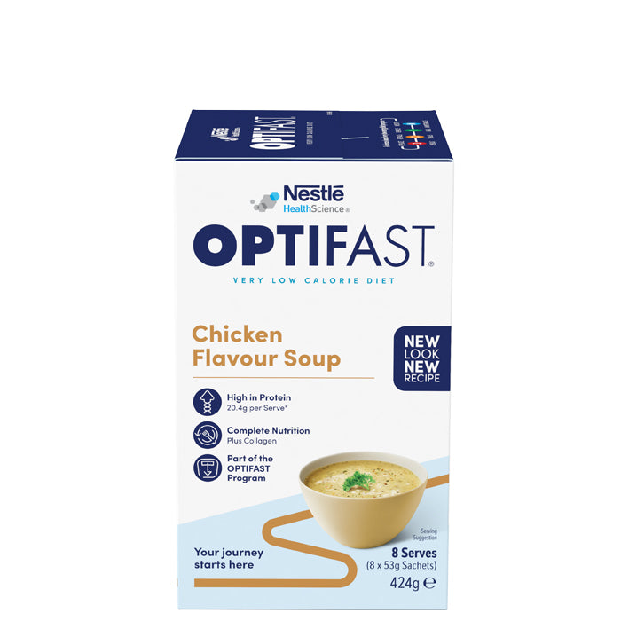 Optifast Chicken Flavour Soup 8x53g