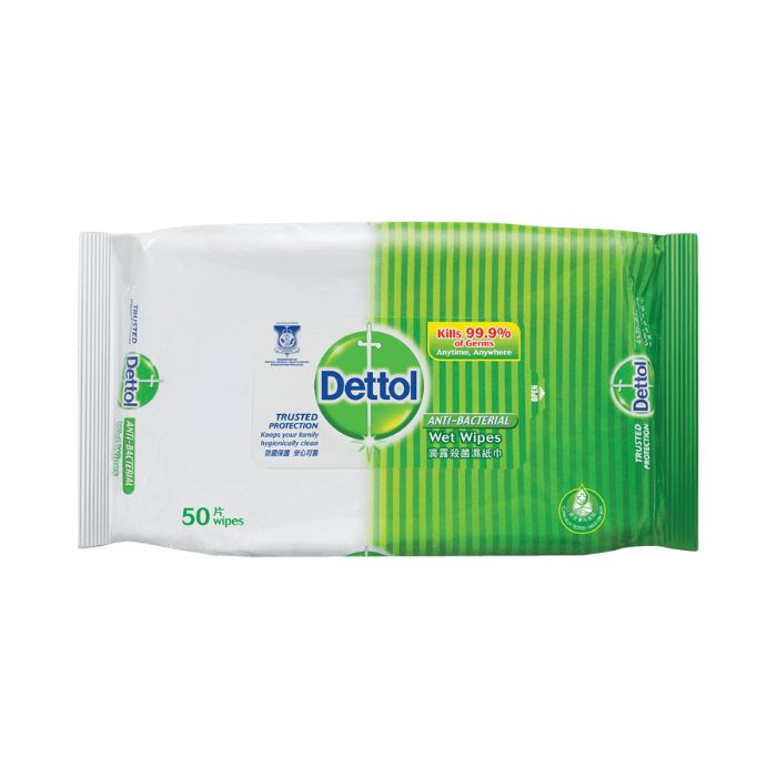 Dettol Anti-Bacterial Wipes 50s