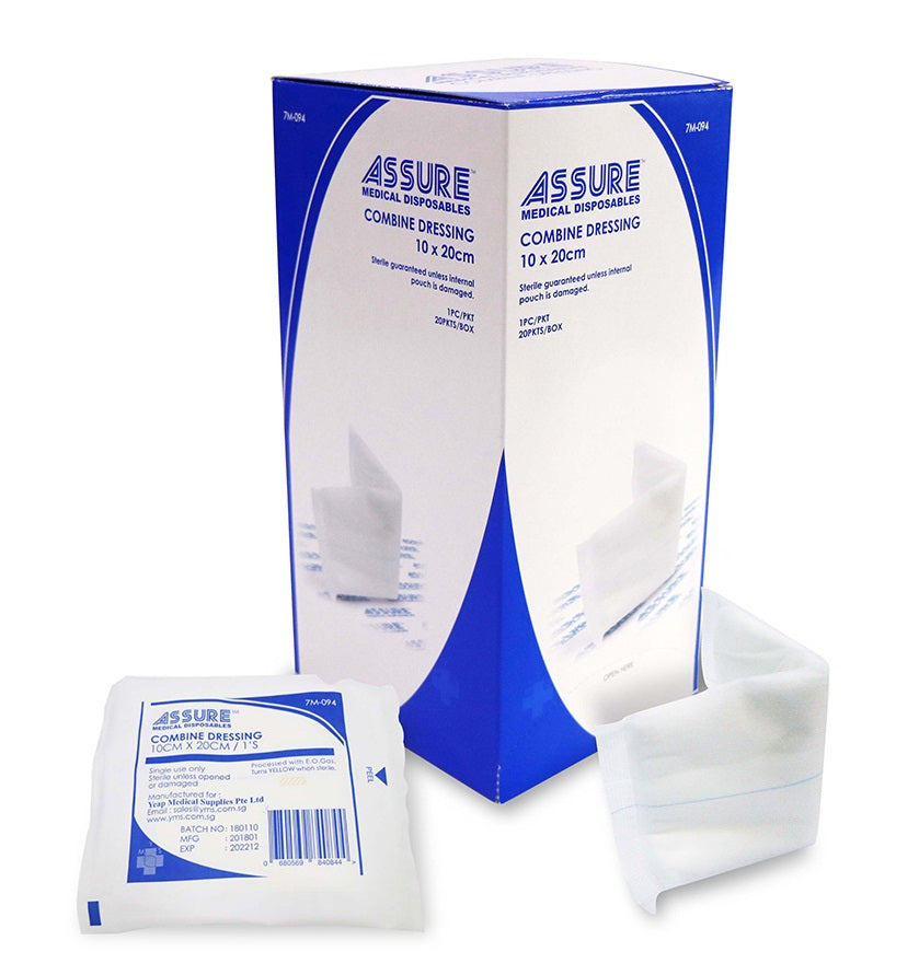 Assure Combine Dressing 10 x 20cm