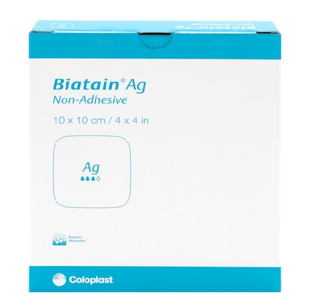 Coloplast Biatain Ag 10 x 10cm Non-Adhesive 9622