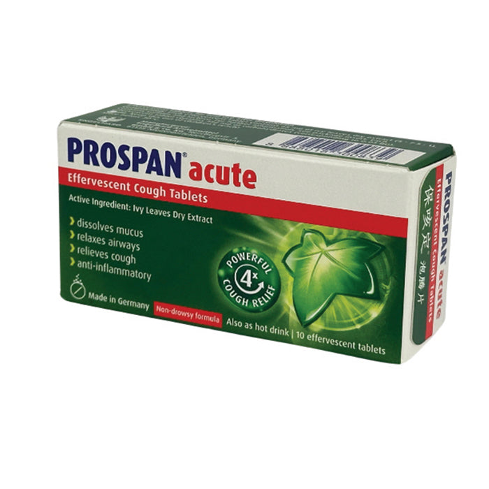Prospan Acute Effervescent Cough Tablet 10s