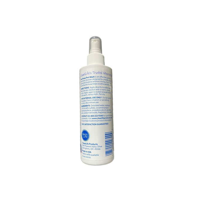 CleanLife No Rinse Peri-Wash 8oz