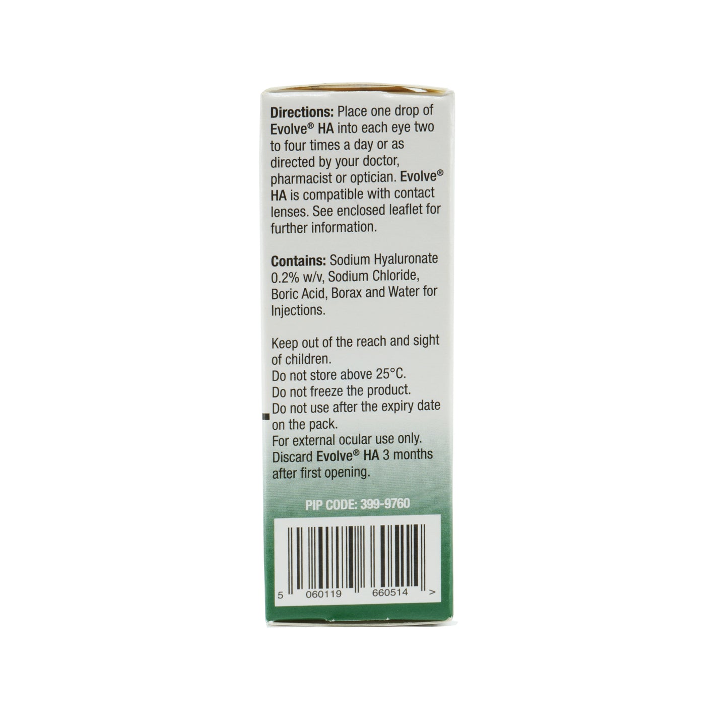 Evolve HA 0.2% Eye Drop 10ml