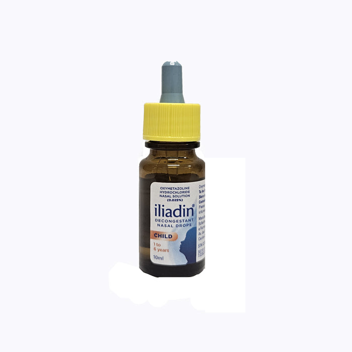 Iliadin Decongestant Nasal Drop 0.025% 10ml