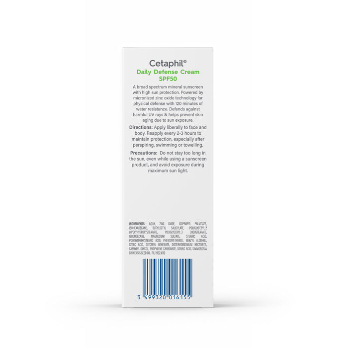 Cetaphil Daily Defence Cream SPF50 UVB+UVA 50g