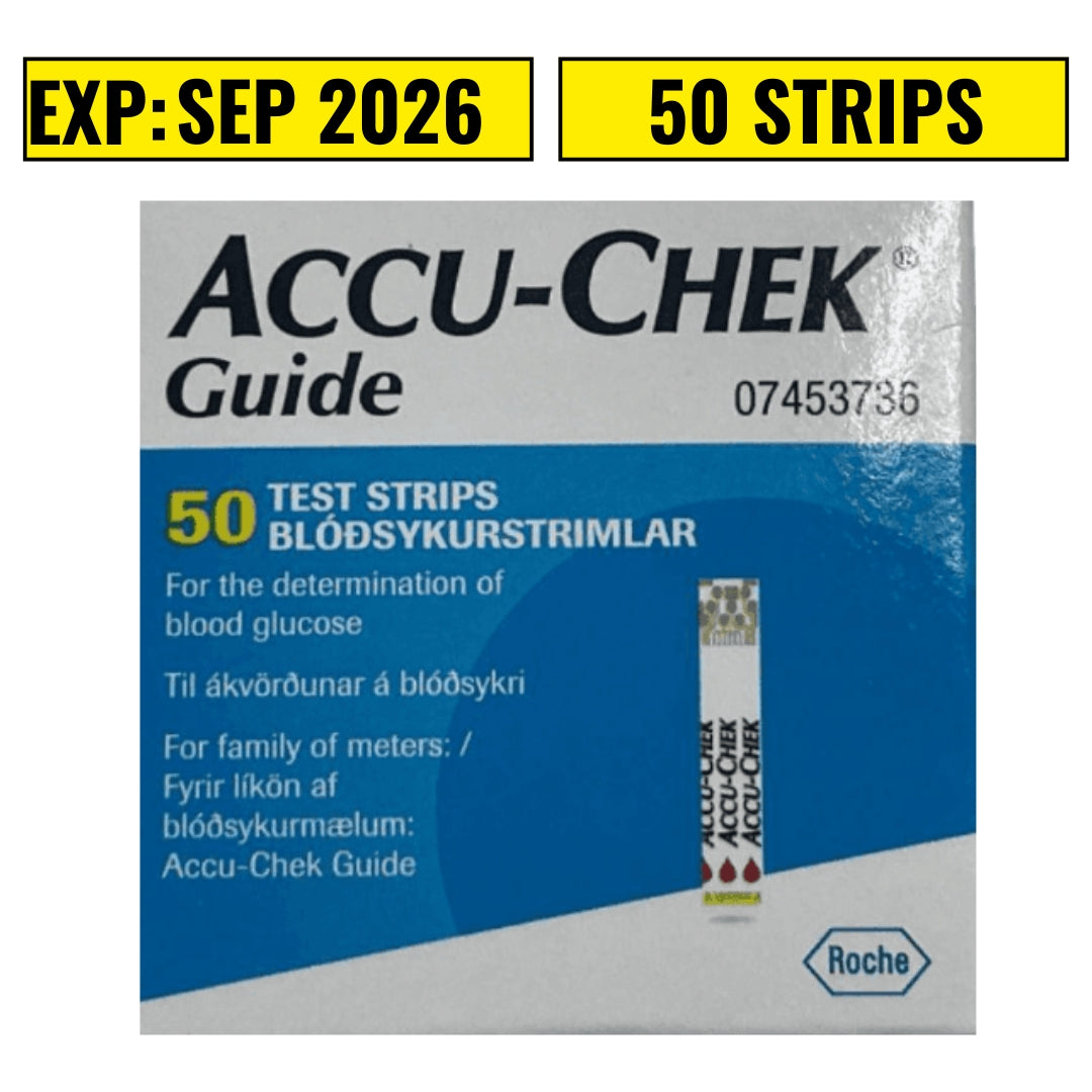 Accu Chek Guide Test Strip 50's