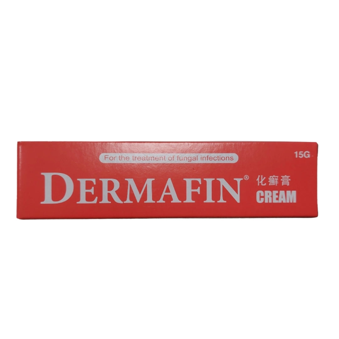 DERMAFIN Cream 15g (Terbinafine 1%) – Antifungal Treatment for Skin