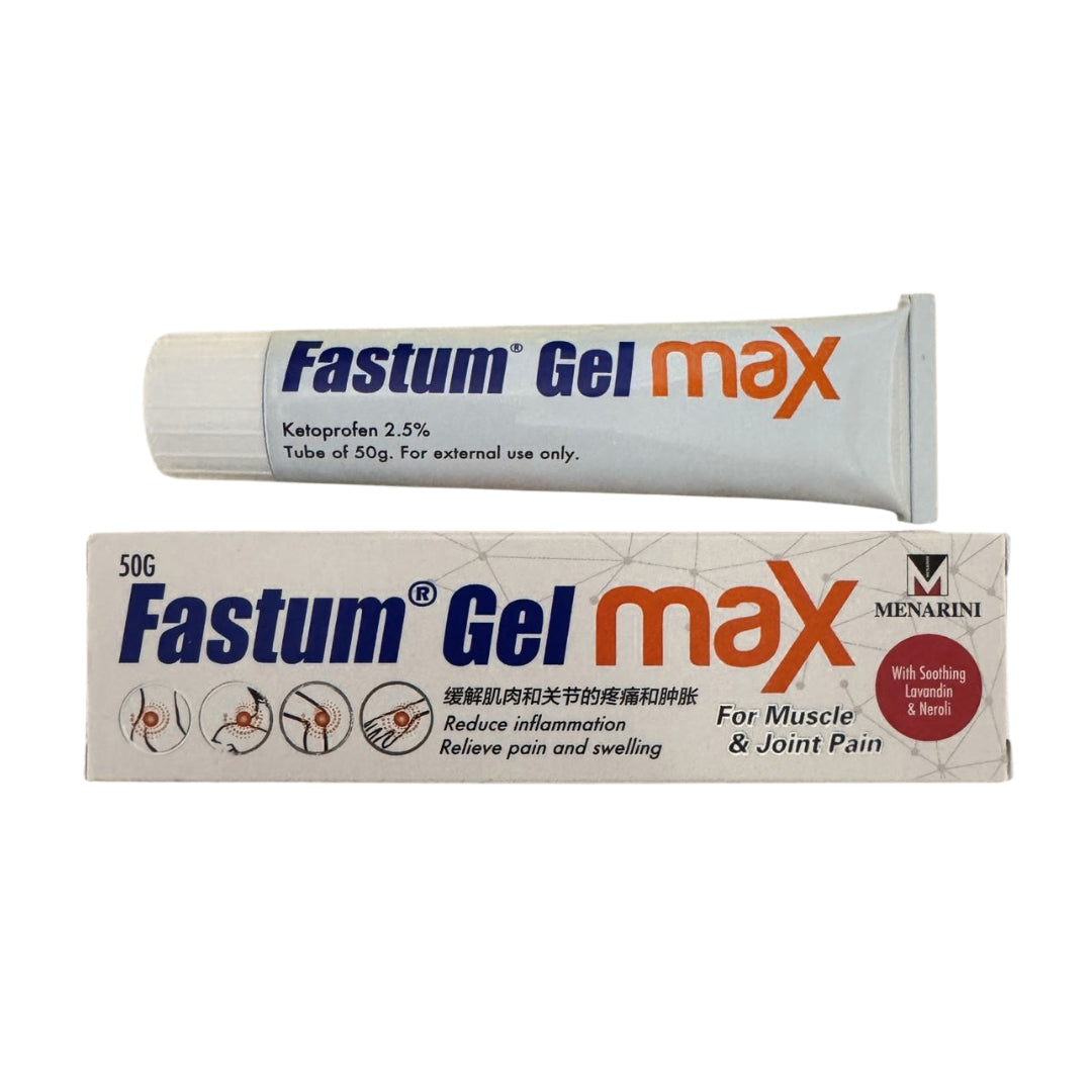 Fastum Gel Max (For Muscle & Joint Pain) 50g