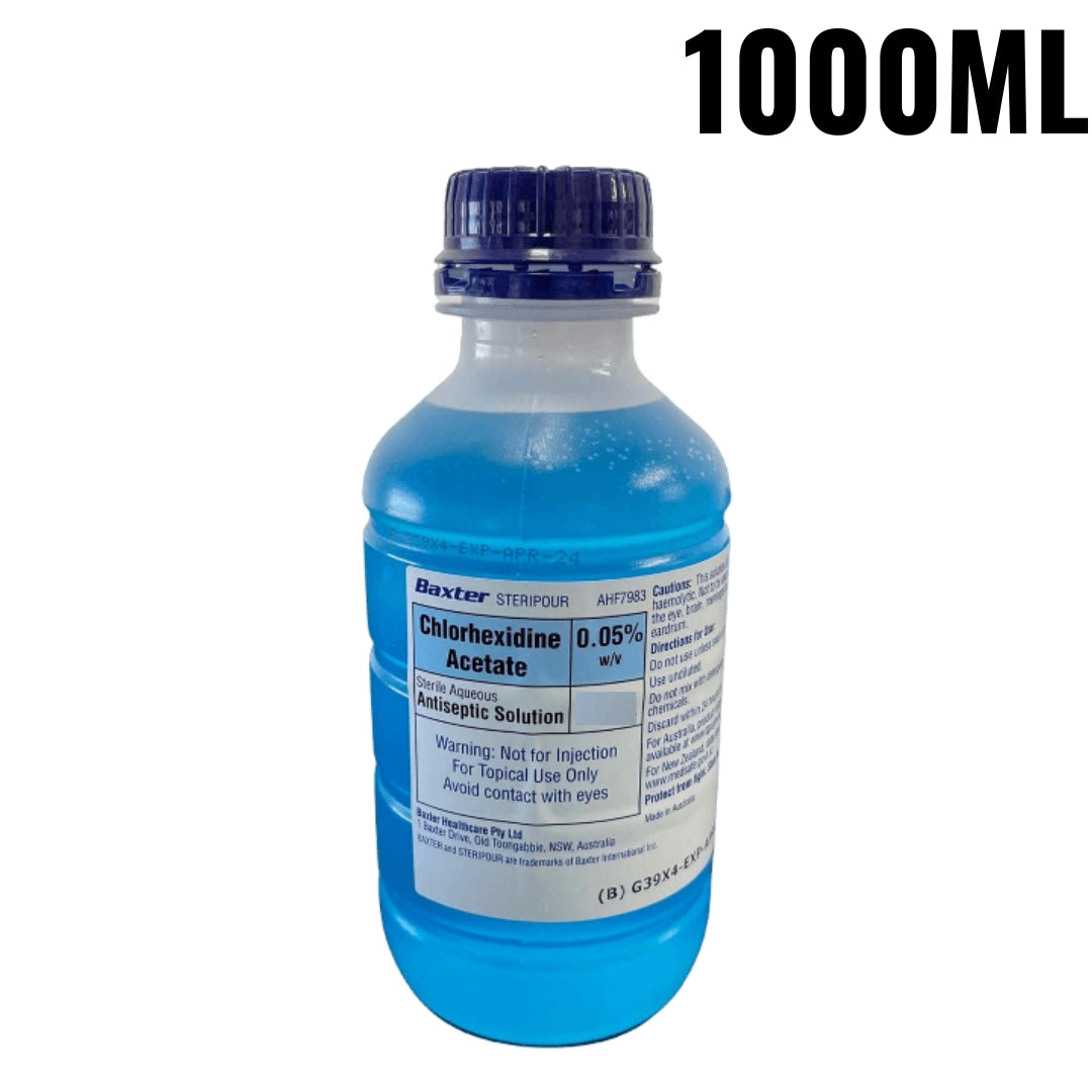 Baxter Chlorhexidine 0.05% 1000ml