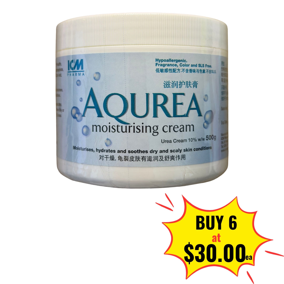 ICM Aqurea Moisturising Cream 500g