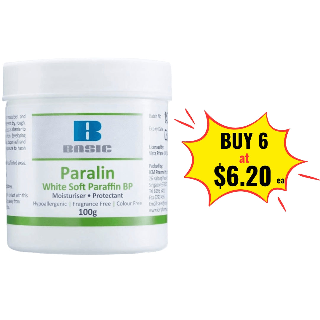 Paralin White Soft Paraffin 100g