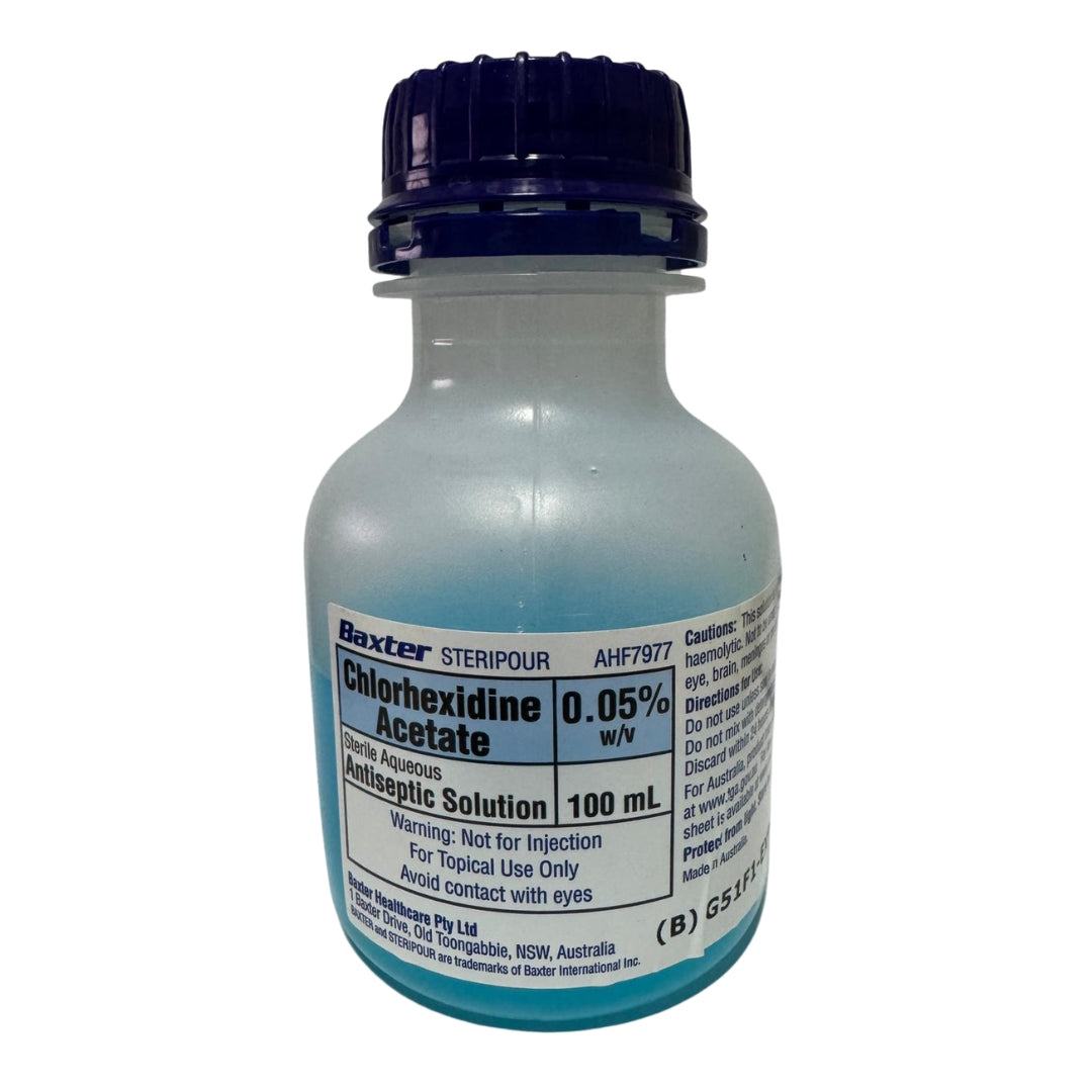 Baxter Chlorhexidine 0.05% Antiseptic Solution 100ml