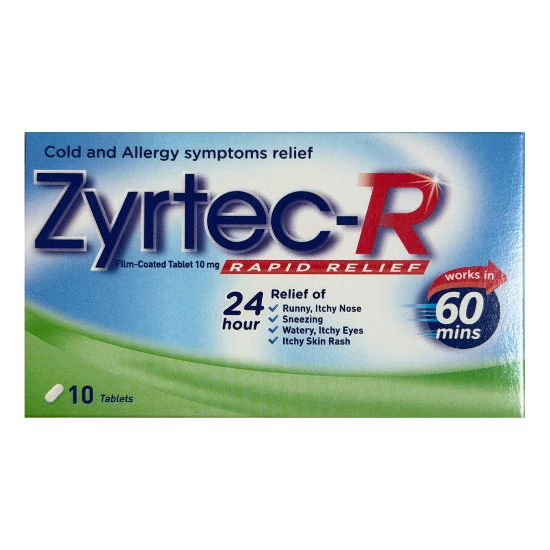 Zyrtec-R 10mg Tab 10s