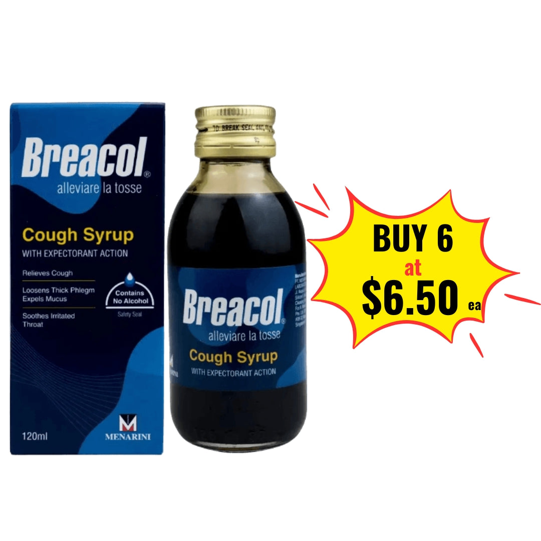 Breacol Cough Syrup with Expectorant Action 120ml
