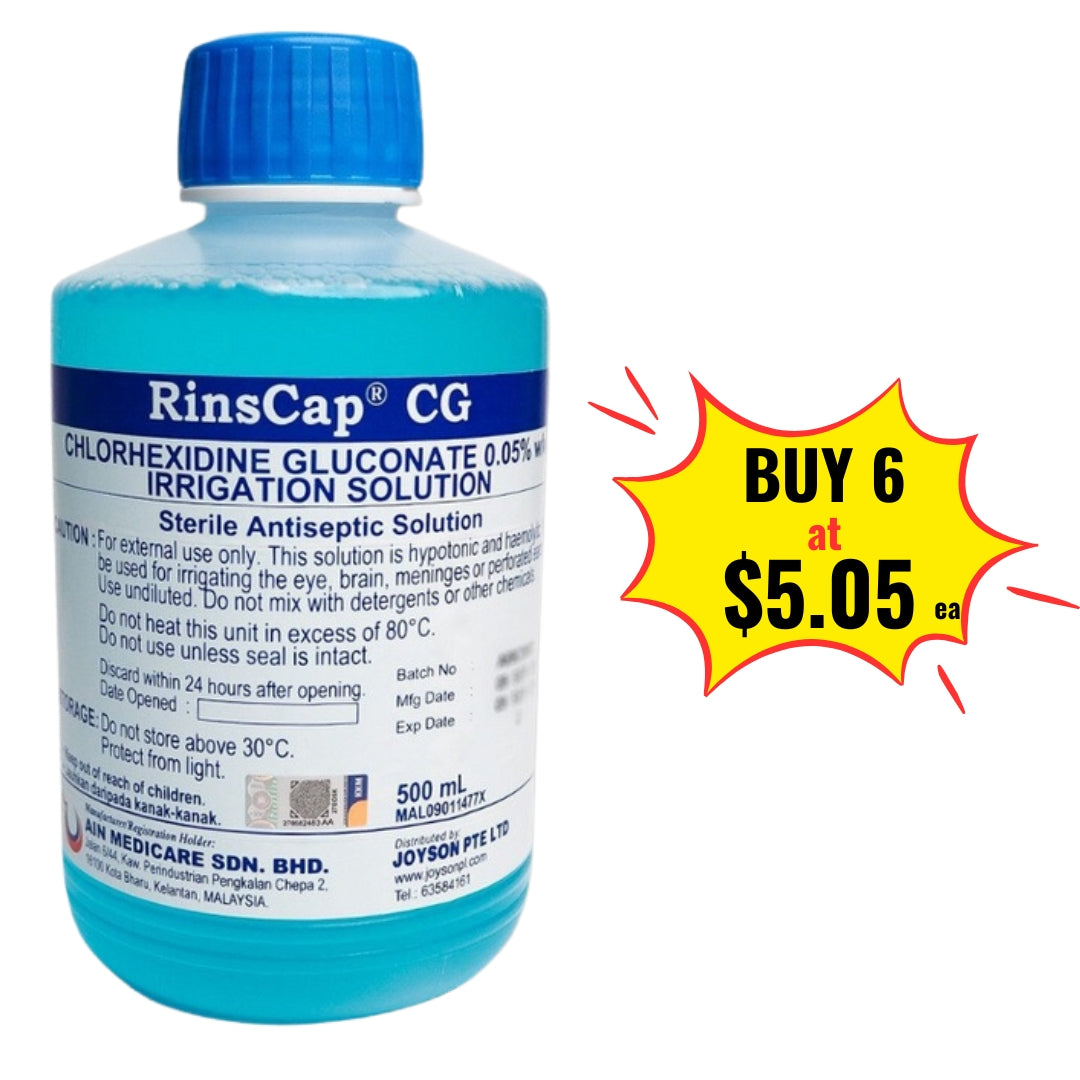 Rinscap Chlorhexidine 0.05% 500ml