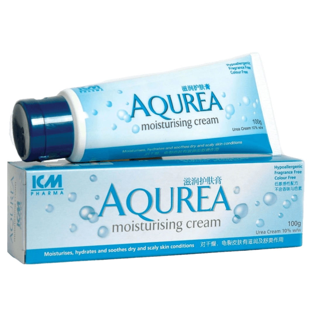 Aqurea Moisturising Urea Cream 10% w/w 100g