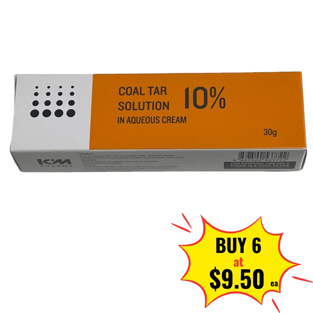 Coal Tar 10% In Aqueous Cream 30g