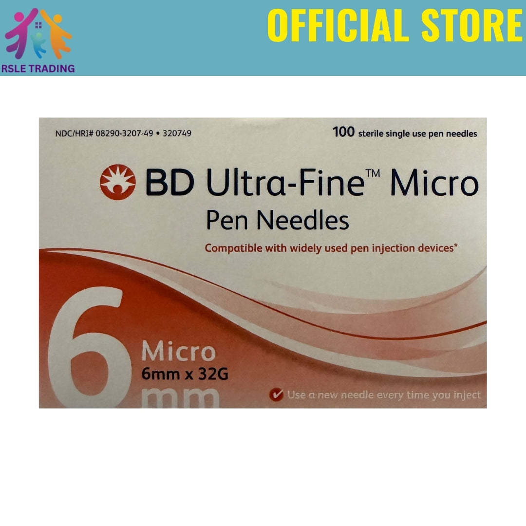 BD Ultra-Fine PRO Pen Needle 32G × 6mm 100’s