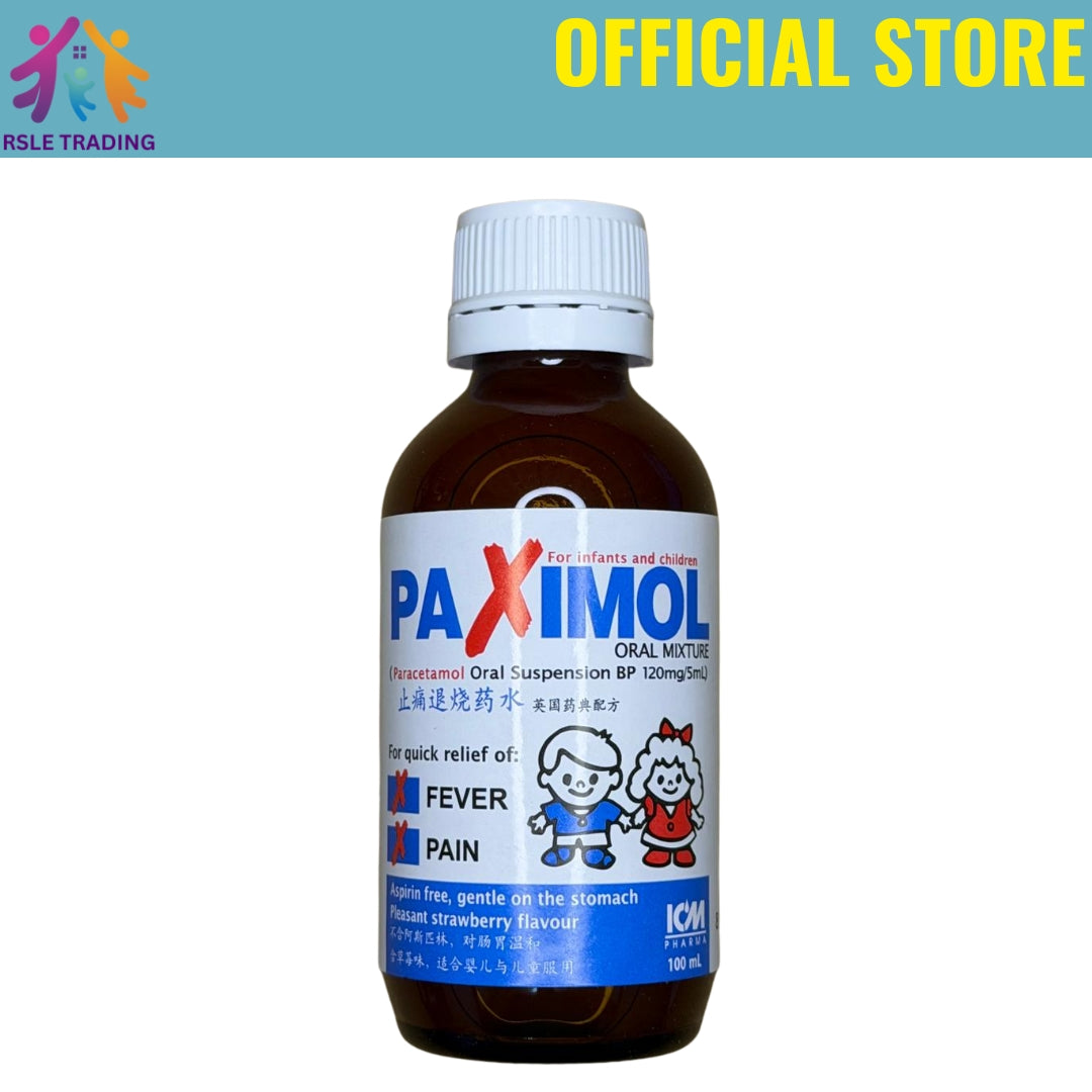Paximol 100ml Oral Mixture 120mg/5mL