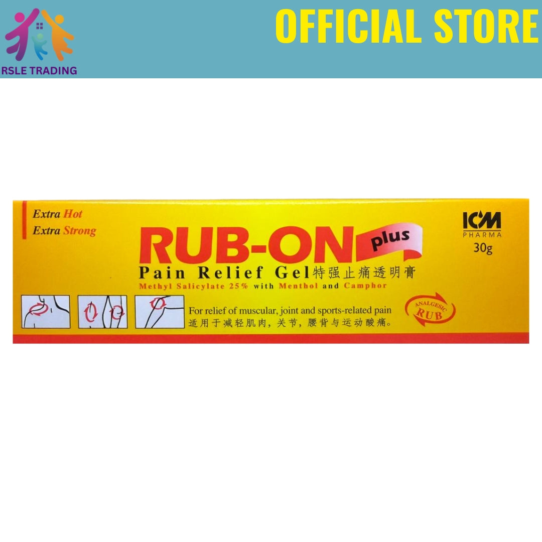 Rub-On Plus Pain Relief Gel 30g