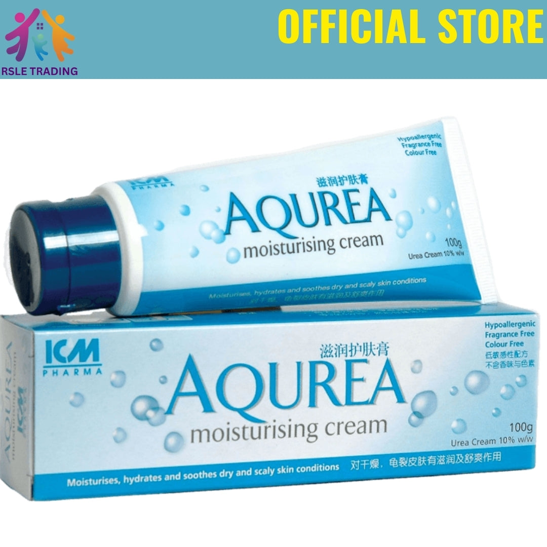 Aqurea Moisturising Urea Cream 10% w/w 100g