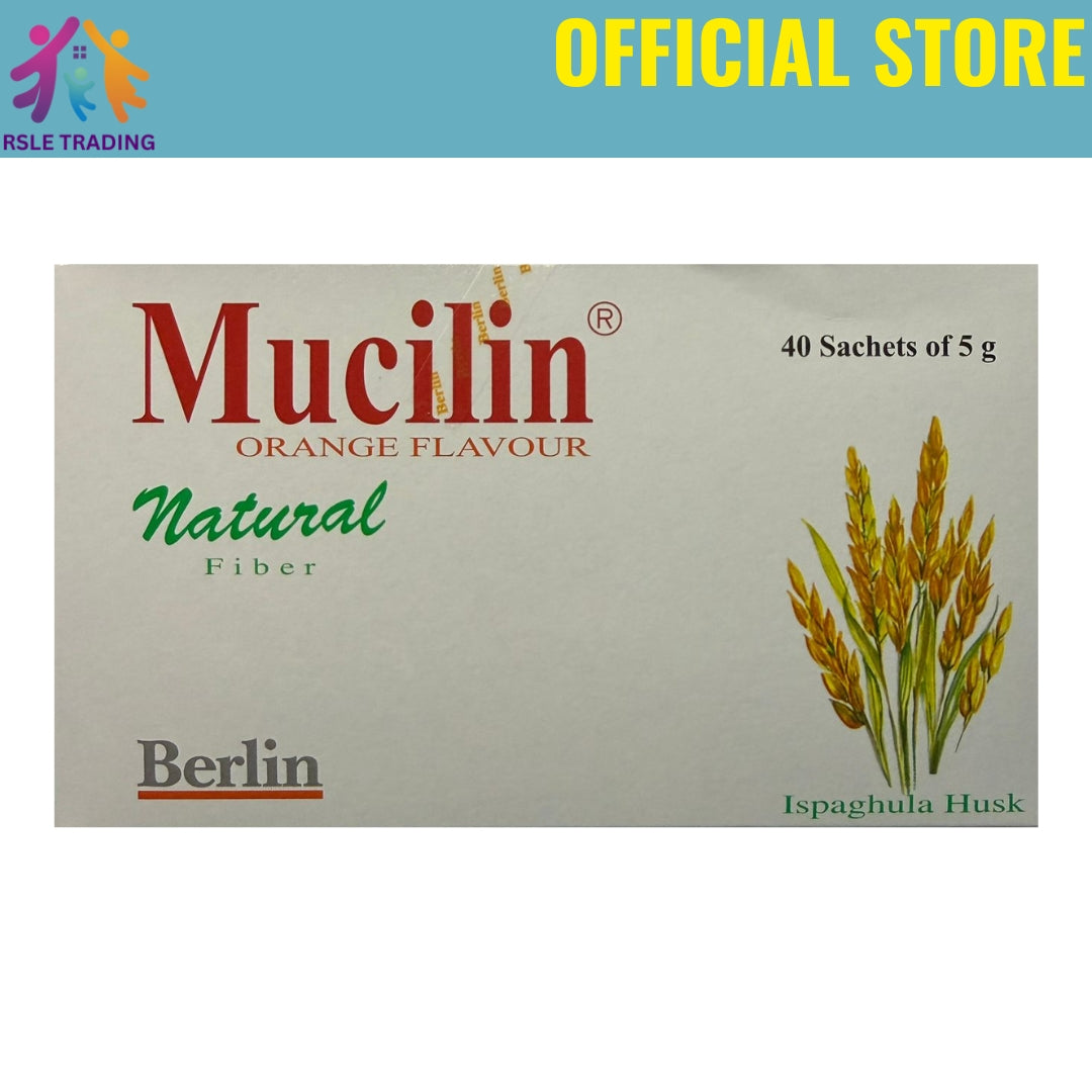 Mucilin Sachets 40s Orange (Fybogel Alternative)