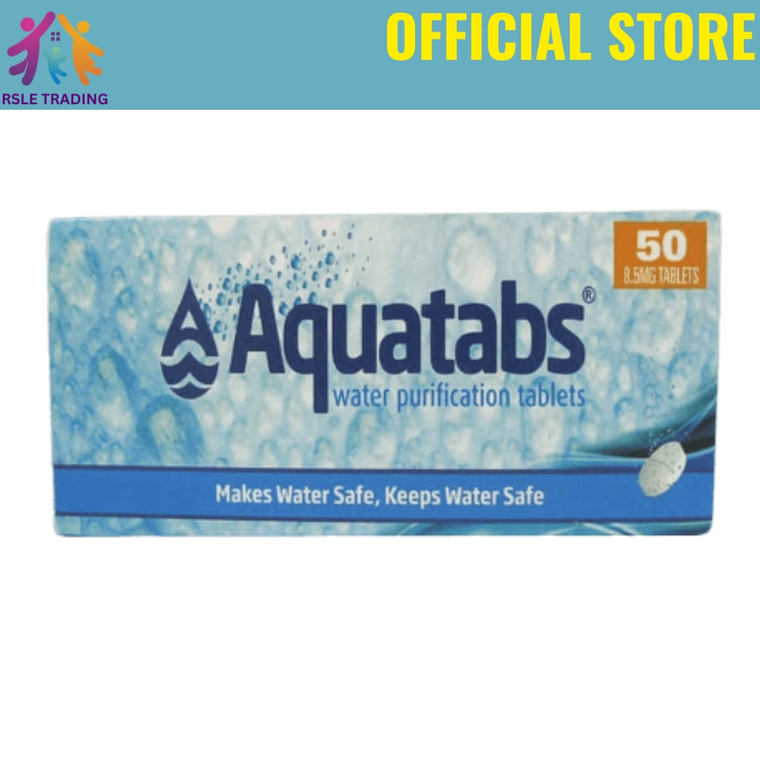 Aquatabs 50's Water Purification Tablets