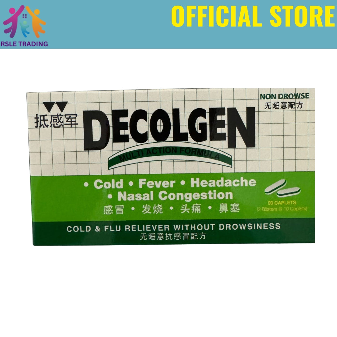 Decolgen Non-Drowse 20 Caplets
