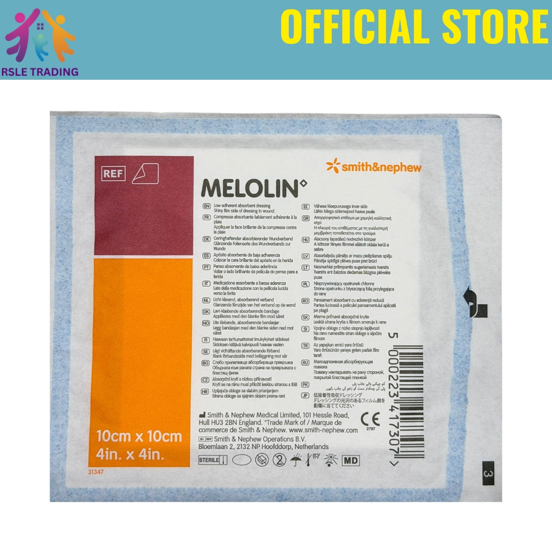 Smith & Nephew Melolin 10cm x 10cm 1s Dessing
