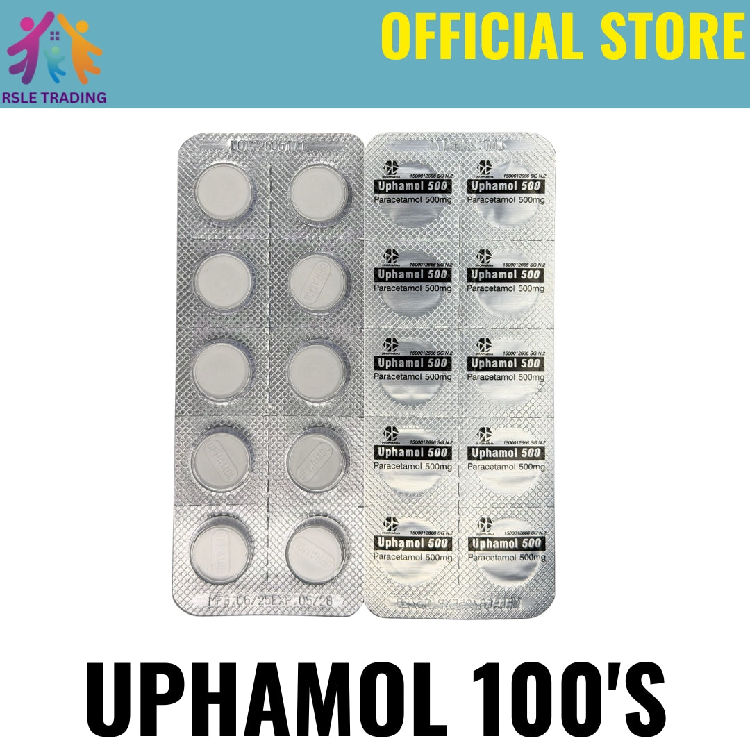 Uphamol 500mg Tablet 100's Fast Pain