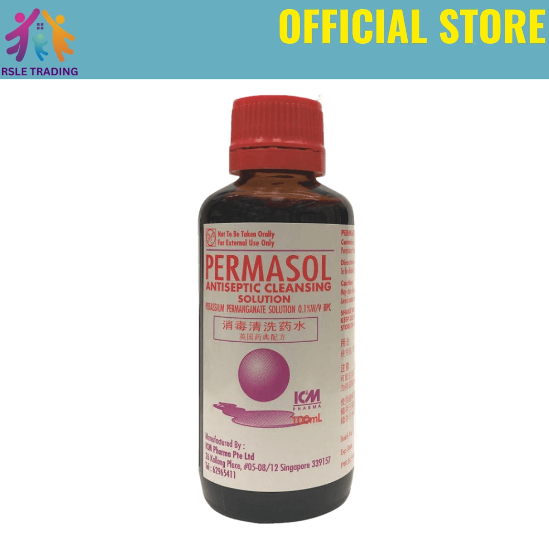 Permasol Antiseptic Cleaning Solution 100ml