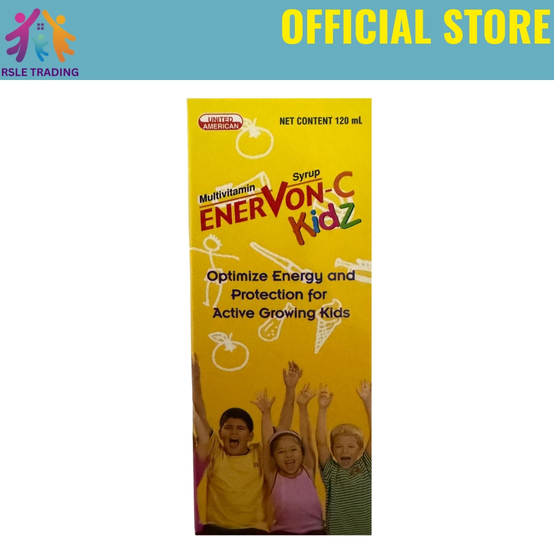 Enervon-C Kidz Syrup 120ml | Multivitamin for Kids | Immunity & Energy Booster