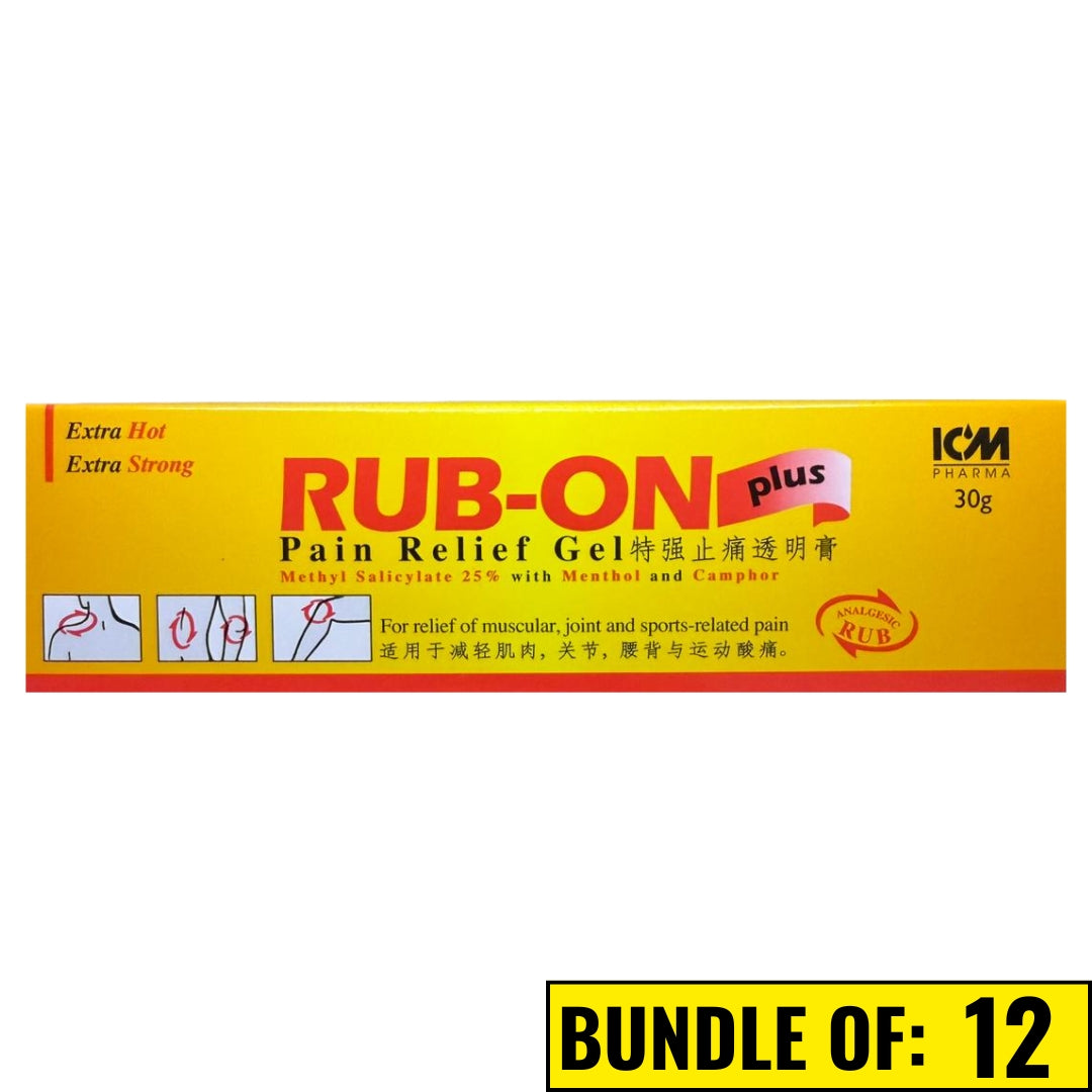 Rub-On Plus Pain Relief Gel 30g