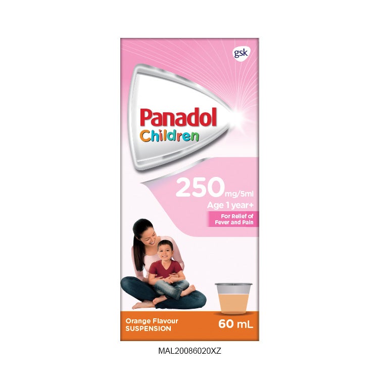 Panadol Suspension 250mg/5ml