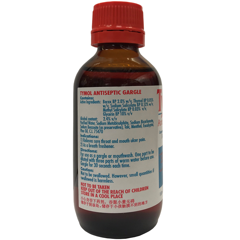 Tymol Glycerin Thymol Compound 100ml