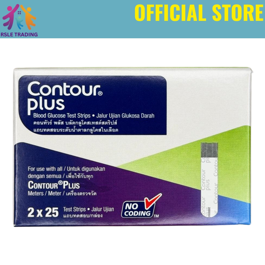 Contour Plus One Test Strips 50s
