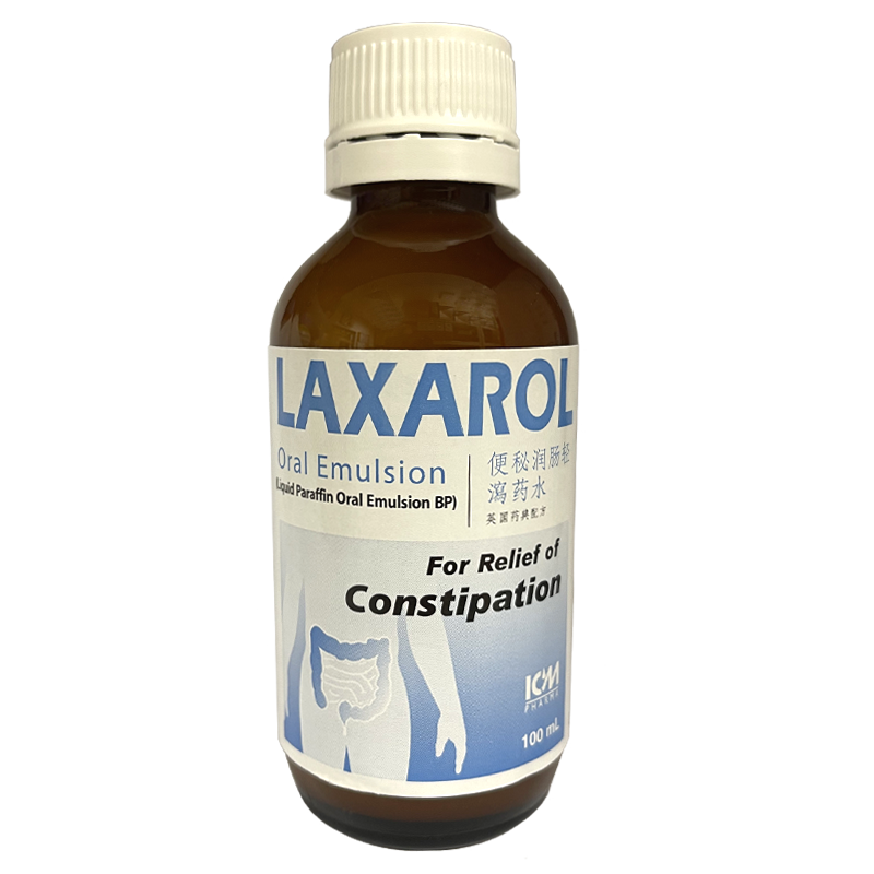 Laxarol Liquid Paraffin Oral Emulsion 100ml