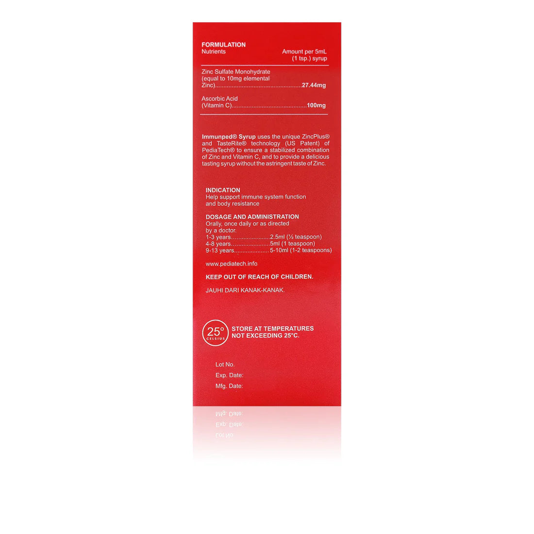 Immunped Syrup 100ML