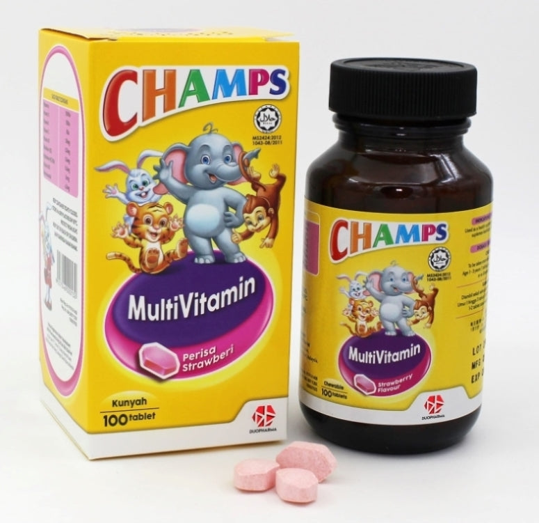 Champs M Strawberry 100s