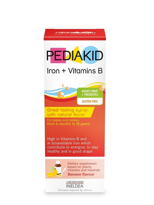 Pediakid Iron + Vitamin B 125ml