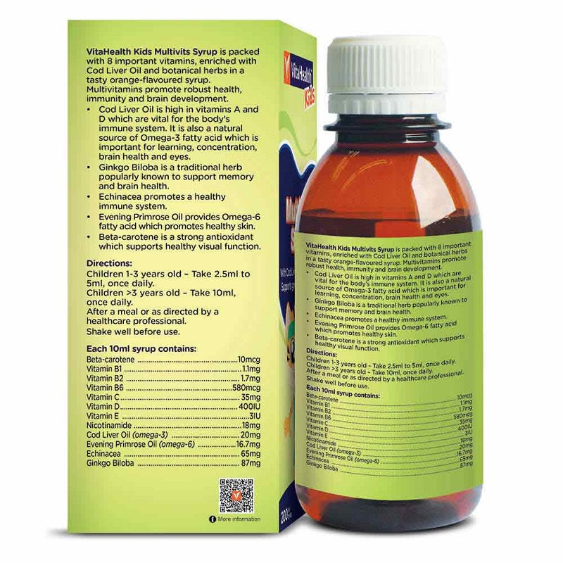Robovites M/Vit Syrup 200ml