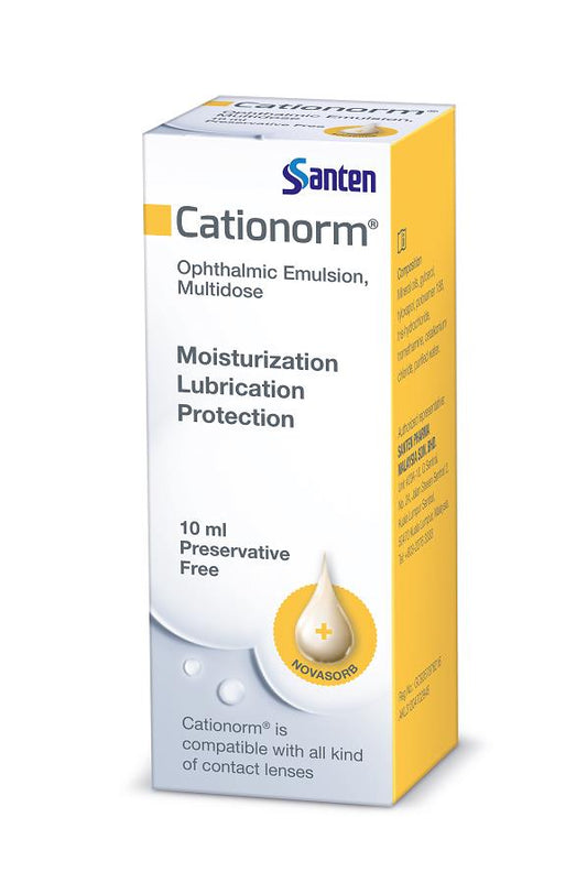 Cationorm Ophthalmic Emulsion 10ml