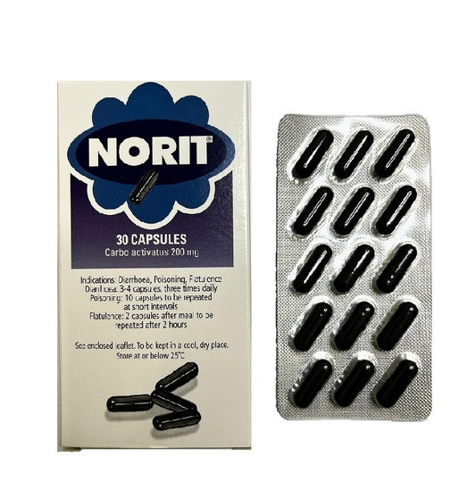 Norit Cap 200mg 30s